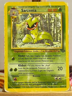 Sarzenia 30/64 Dschungel Deutsch non Holo Rare Deutsch Poor Pokemon - Image 1