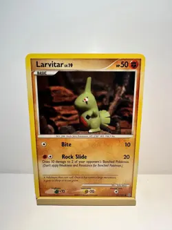 Larvitar 63/100 Common Stormfront Pokemon Lightly Played - Image 1