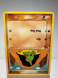 Larvitar 51/101 Common Dragon Frontiers Pokemon Moderately Played - Image 2