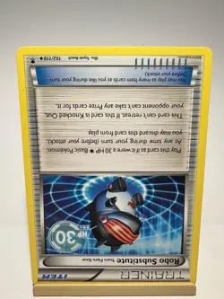 Robo Substitute Team Flare Gear 102/119 Uncommon Phantom Forces Pokemon LP - Image 2