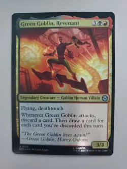 MTG Green Goblin, Revenant Marvel's Spider-Man Foil Uncommon - Image 1