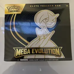 Pokemon Mega Evolution Elite Trainer Box ETB Factory Sealed Mega Gardevor Blem - Image 1