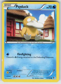 Psyduck 33/149 Common Boundaries Crossed Pokemon Moderately Played - Image 1