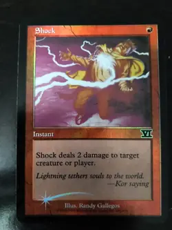 Shock Friday Night Magic 6th Edition 2000 Magic the Gathering MTG - Image 1