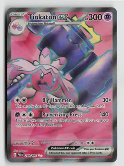 Pokemon - Tinkaton ex - 240/193 SV02: Paldea Evolved - Ultra Rare - NM - Image 1