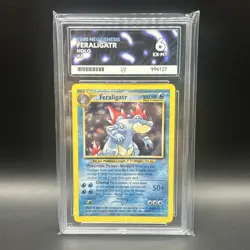 Feraligatr 4/111 Holo Neo Genesis Pokemon TCG ACE 6 - Image 1