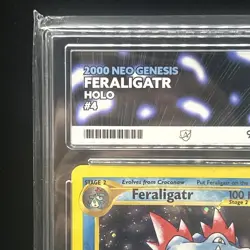 Feraligatr 4/111 Holo Neo Genesis Pokemon TCG ACE 6 - Image 2