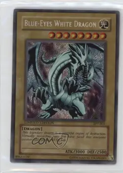 Blue-Eyes White Dragon YuGiOh Collectors Tin Promo #BPT-003 2002 - Image 1