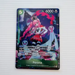 One Piece OP14-033 Perona SR Alternate Alt Art AA - The Azure Sea’s Seven Eng - Image 1