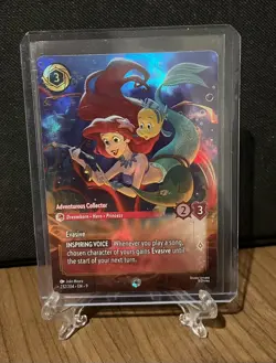 Disney Lorcana Ariel Adventurous Collector | ENCHANTED | Fabled | Little Mermaid - Image 1