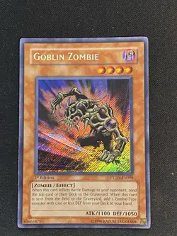Yu-Gi-Oh Goblin Zombie 1st Edition PTDN-EN098 Card Secret Rare - Image 1
