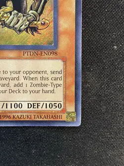 Yu-Gi-Oh Goblin Zombie 1st Edition PTDN-EN098 Card Secret Rare - Image 2
