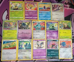 14x Tomokazu Komiya Pokemon Card Illustrator Bundle. Trubbish Bronzong Audino - Image 1
