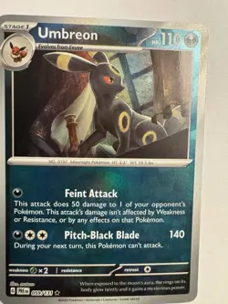 Umbreon Master Ball Holo 059/131 Prismatic Evolutions Pokemon Card NM - Image 4
