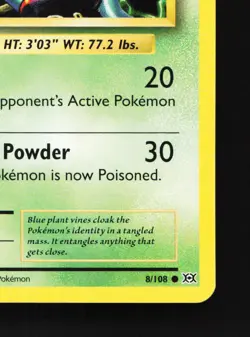 Tangela 8/108 Evolutions LP Pokemon Card TCG - Image 3