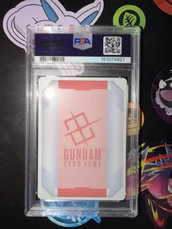 Bandai Gundam Card Game 2026 Gundam R EN Resource Holo EN R-026 PSA 10 2026 Pop1 - Image 2