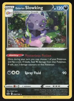 Galarian Slowking (Cosmos Holo) Holo Rare098/198Miscellaneous Cards & ProductsNM - Image 1