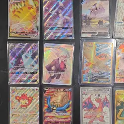 Nintendo Pokemon TCG 29-Card Lot Full Art Holo Pikachu VMAX Charizard - Image 1