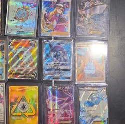 Nintendo Pokemon TCG 29-Card Lot Full Art Holo Pikachu VMAX Charizard - Image 2