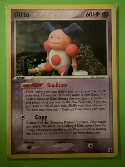 Ditto (Mr Mime) 38/113 Non Holo EX Delta Species TCG Card 2005 LP-/MP+ - Image 1
