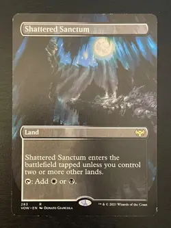 Shattered Sanctum (Borderless) Innistrad: Crimson Vow Regular - Image 1
