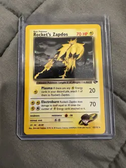 Pokemon Rocket's Zapdos Gym Challenge Holo Rare 15/132 - Image 1