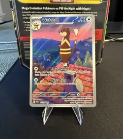Pokemon Watchog 153/086 White Flare Illustration Rare Holo Stage 1 90 HP ENG - Image 1