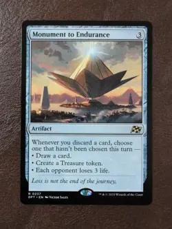 Monument to Endurance Aetherdrift MTG Regular - Image 1