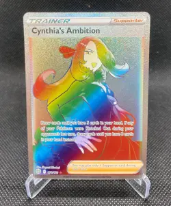 Pokemon TCG Cynthias Ambition Sword & Shield: Brilliant Stars 178/172 Holo... - Image 1