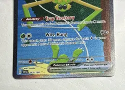 Spidops ex 243/198 SV01 Scarlet & Violet Ultra Rare Full Art Holo Pokemon TCG - Image 3