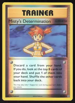Misty's Determination Uncommon80/108XY - EvolutionsLP - Image 1