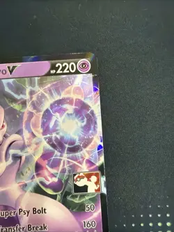 Mewtwo V 030/078 Ultra Rare Pokemon Prize Pack Series 3 NM - Image 3