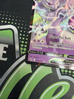 Mewtwo V 030/078 Ultra Rare Pokemon Prize Pack Series 3 NM - Image 5