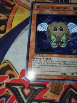 Winged Kuriboh tlm-en005 1st Edition (MP/HP) Ultimate Rare Yu-Gi-Oh! - Image 5
