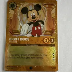 Disney Lorcana Mickey Mouse True Friend Promo 36/P2 EN1 - SEALED - Image 3