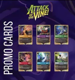 Lorcana Attack Of The Vines: Sealed Pre Release Kit Pre Sale. Ships July 17th! - Image 3