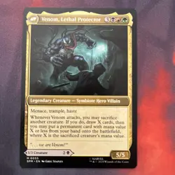 Eddie Brock Venom, Lethal Protector - Marvel's Spider-Man MTG NM - Image 2