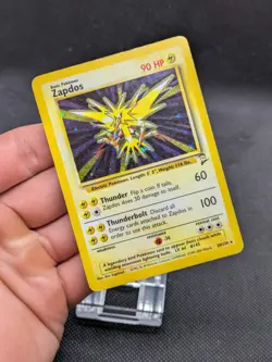 Zapdos 20/130 Holo Base Set 2 Pokemon Card WOTC Played - Image 2