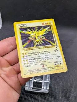 Zapdos 20/130 Holo Base Set 2 Pokemon Card WOTC Played - Image 4