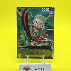 Roronoa Zoro P-042 - CS 2024 Promo Stamp - One Piece Championship Card English - Image 1
