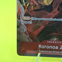 One Piece Card Game Roronoa Zoro OP01-025 Romance Dawn English Alt Art TCG NM - Image 5