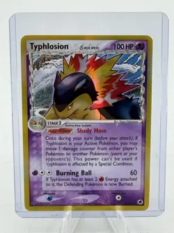 2006 Typhlosion (Delta Species) - Dragon Frontiers #12/101 Holo - Pokemon Card - Image 1