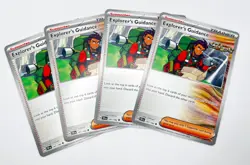 Explorer's Guidance Playset 147/162 4x x4 Pokemon Card 2024 Temporal Forces - Image 1