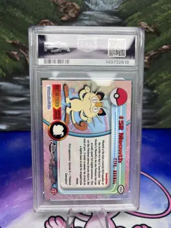 2000 Topps Chrome Meowth #52 PSA 9 Pokemon T.V. - Image 2
