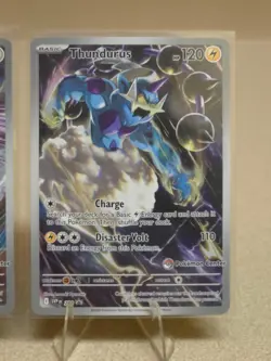 Thundurus 209 + Tornadus 210 Pokemon Center Stamp promos - Image 3