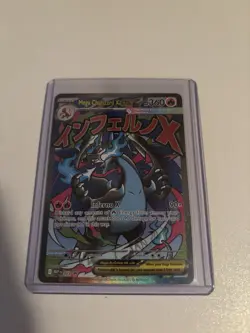 Pokemon TCG ME Mega Evolution Promo Mega Charizard X EX 023 Full Art Holo 360 HP - Image 1