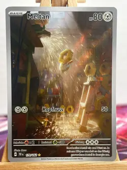 Meltan Alt Art 179/162 Gewalten der Zeit Deutsch NM Pokemon - Image 1