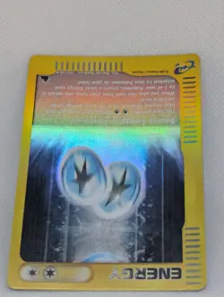 Bounce Energy 142/144 Skyridge Reverse Holo Rare Pokemon TCG Nintendo Trainer - Image 4