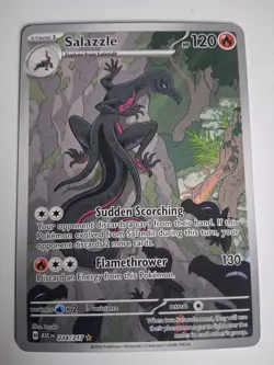 2026 Pokemon TCG #224/217 Salazzle Full Art Card - Image 1
