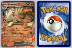 Ninetales ex 038/165 Holo Double Rare 151 Pokemon Near Mint - Image 3